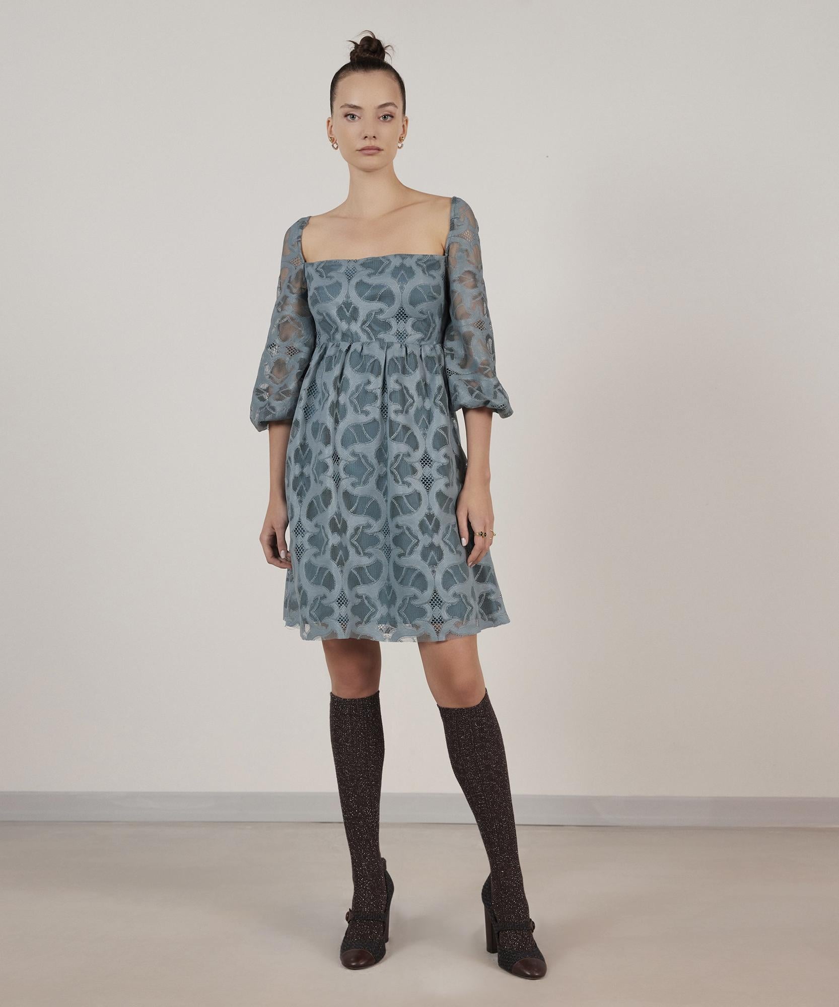  YARGICI Gipe Detaylı Elbise