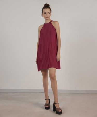  YARGICI Halter Yaka Elbise