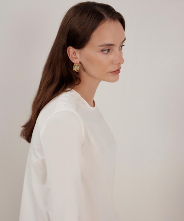  YARGICI Omuz Detaylı Bluz