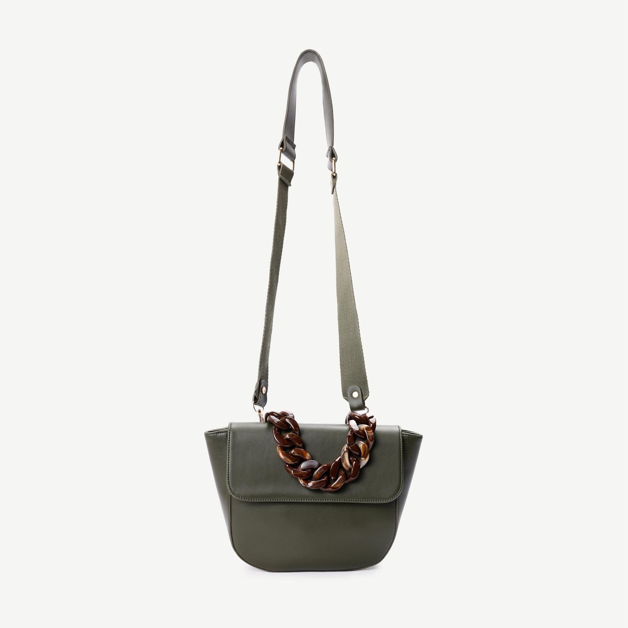 YARGICI Zincir Detaylı Çapraz Çanta