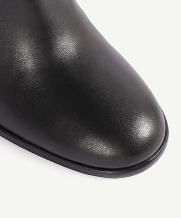  YARGICI Deri Topuklu Çizme