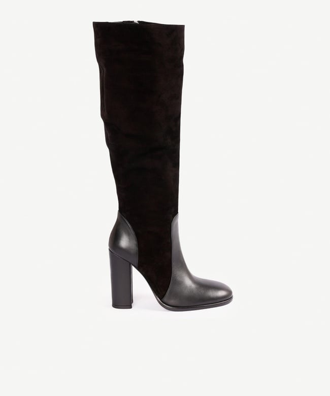  YARGICI Deri Topuklu Çizme