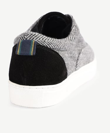  YARGICI Balıksırt Desenli Kumaş Spor Ayakkabı