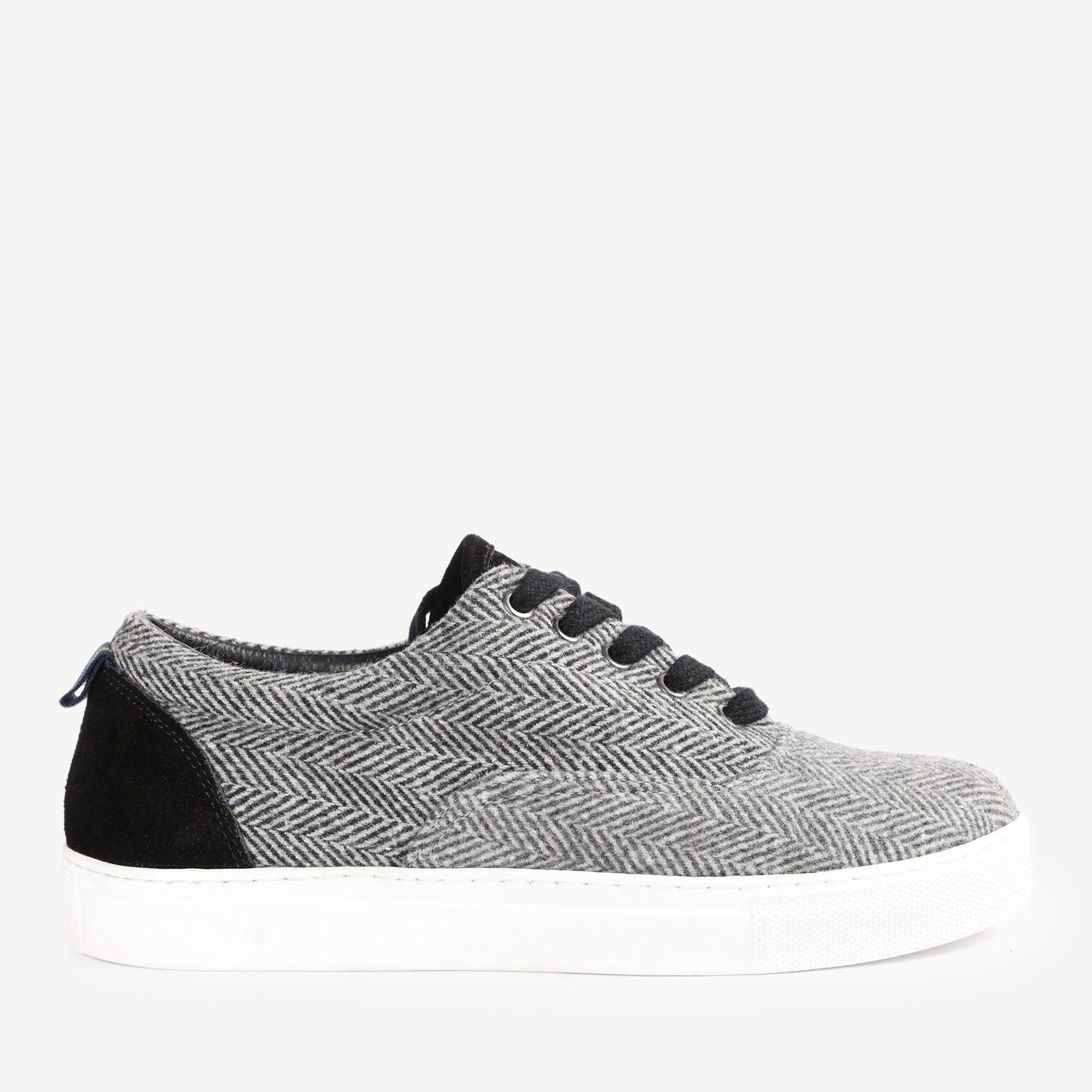 YARGICI Balıksırt Desenli Kumaş Spor Ayakkabı