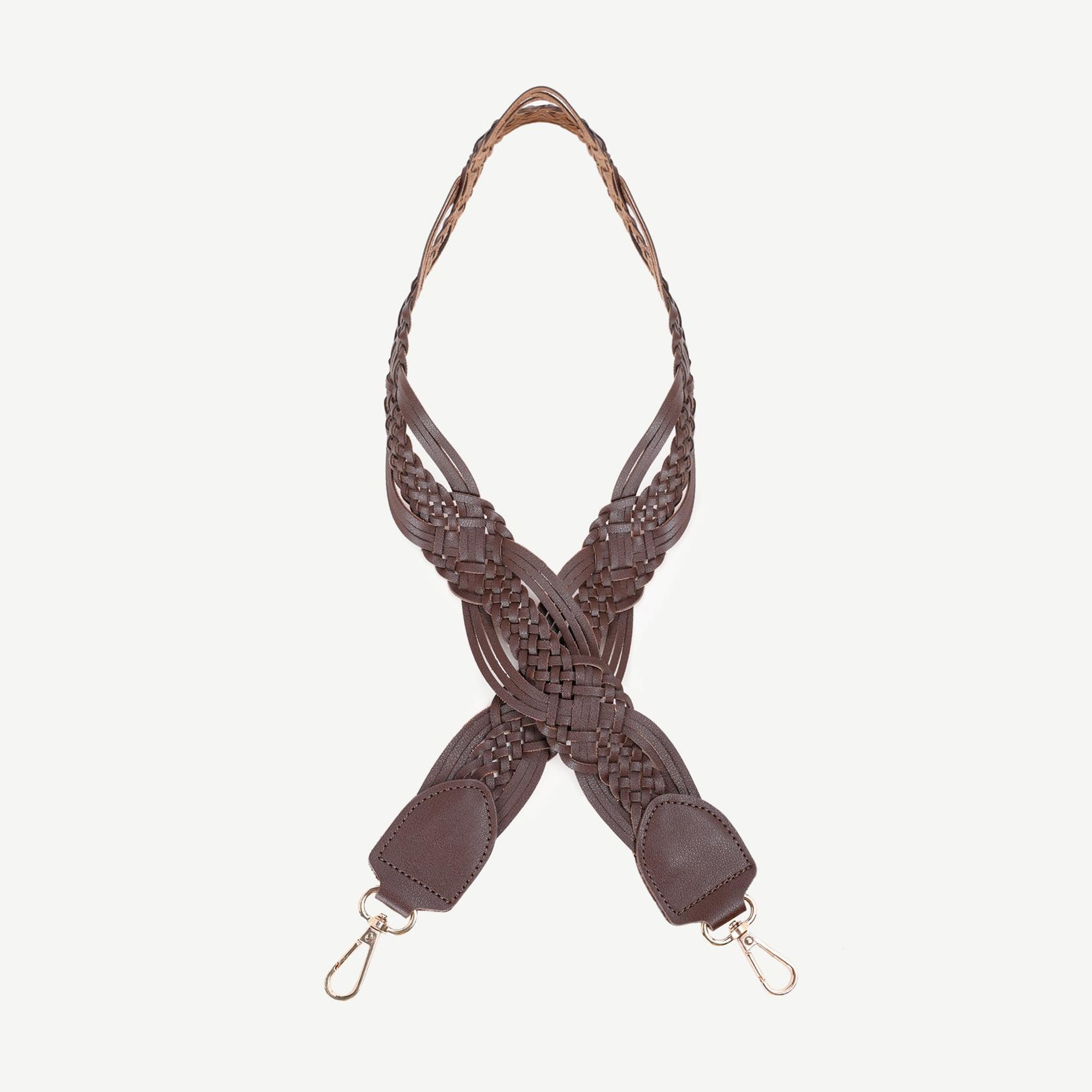 YARGICI Saç Örgü Detaylı Çanta Askısı