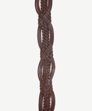  YARGICI Saç Örgü Detaylı Çanta Askısı