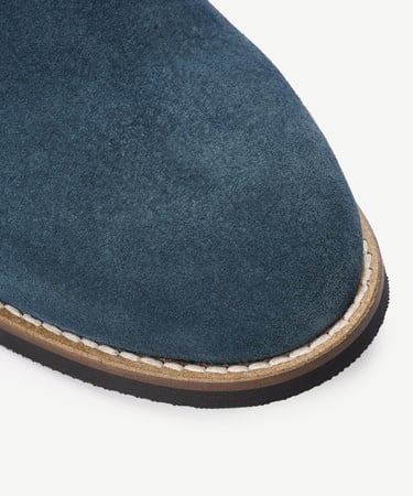  YARGICI Renk Detaylı Deri Süet Bot