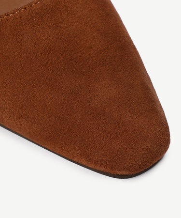  YARGICI Deri Püsküllü Topuklu Ayakkabı