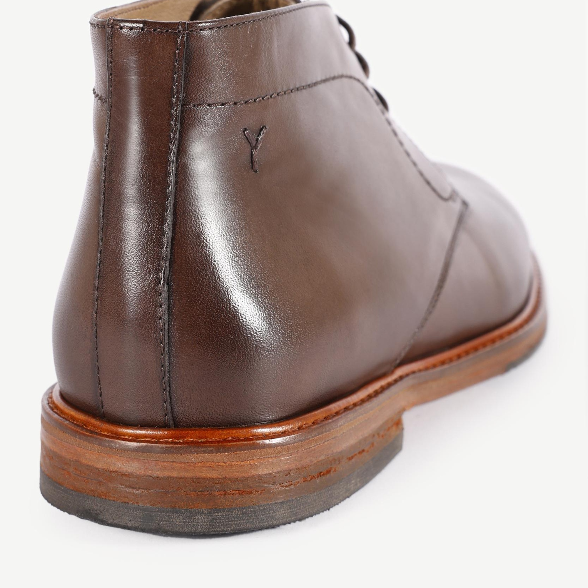 YARGICI İki Bağlı Yumuşak Deri Bot