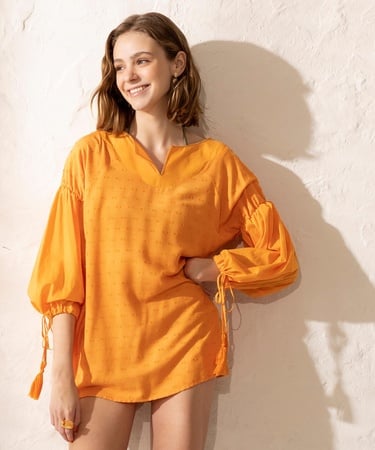  YARGICI Balon Kollu Tunik