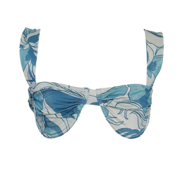  YARGICI Büzgü Detaylı Bikini Üst