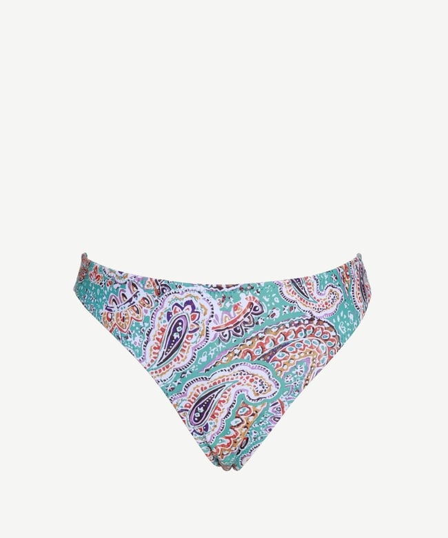  YARGICI Omuz Detaylı Bikini Alt