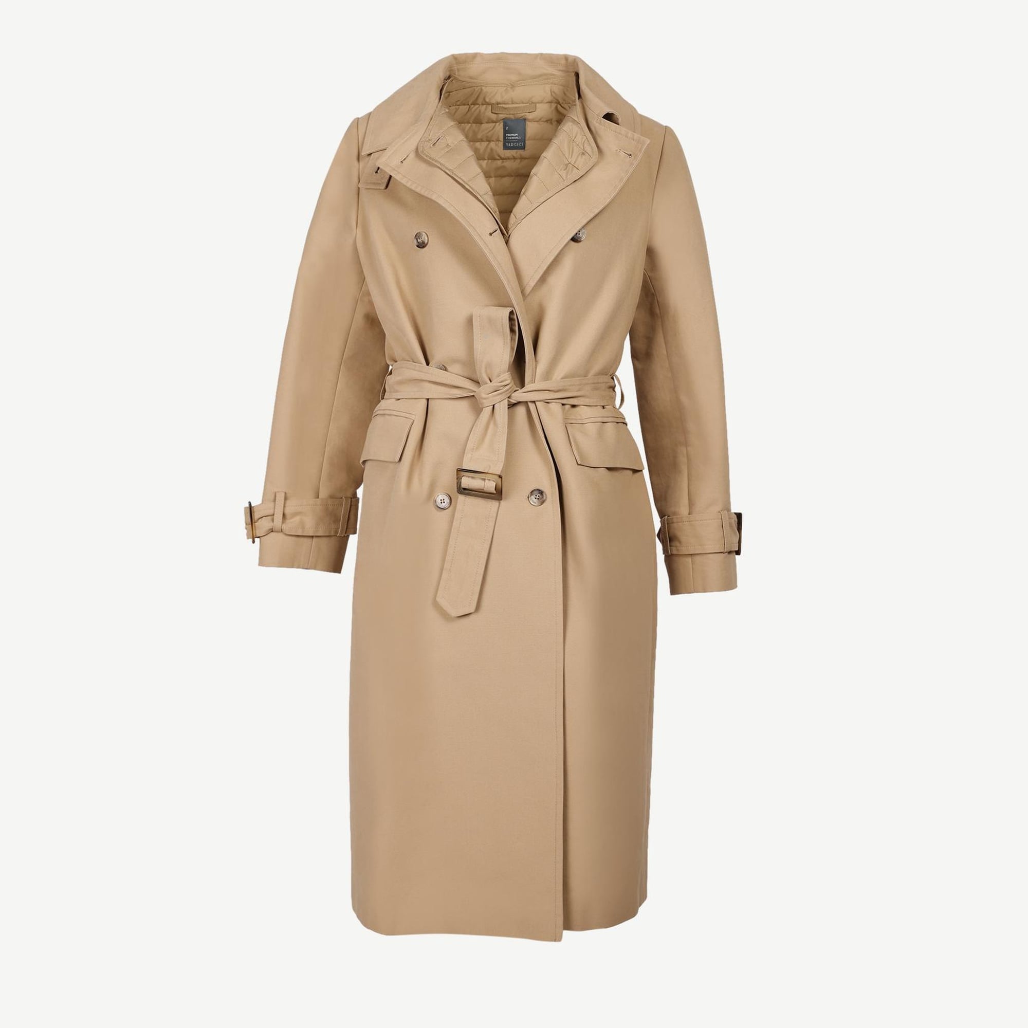 YARGICI Yelekli Çift Kat Pardösü