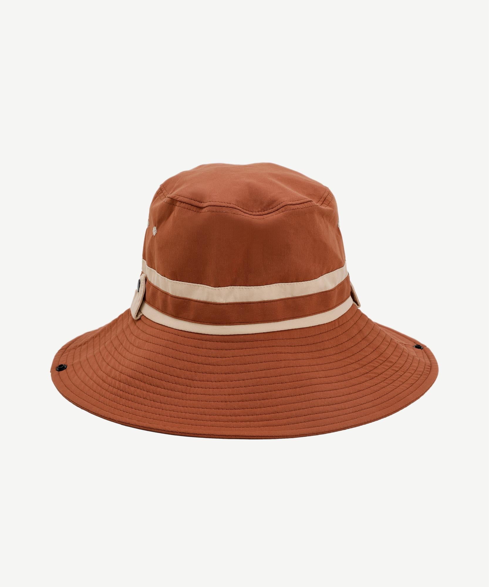  YARGICI Geniş Kenarlı Kumaş Şapka