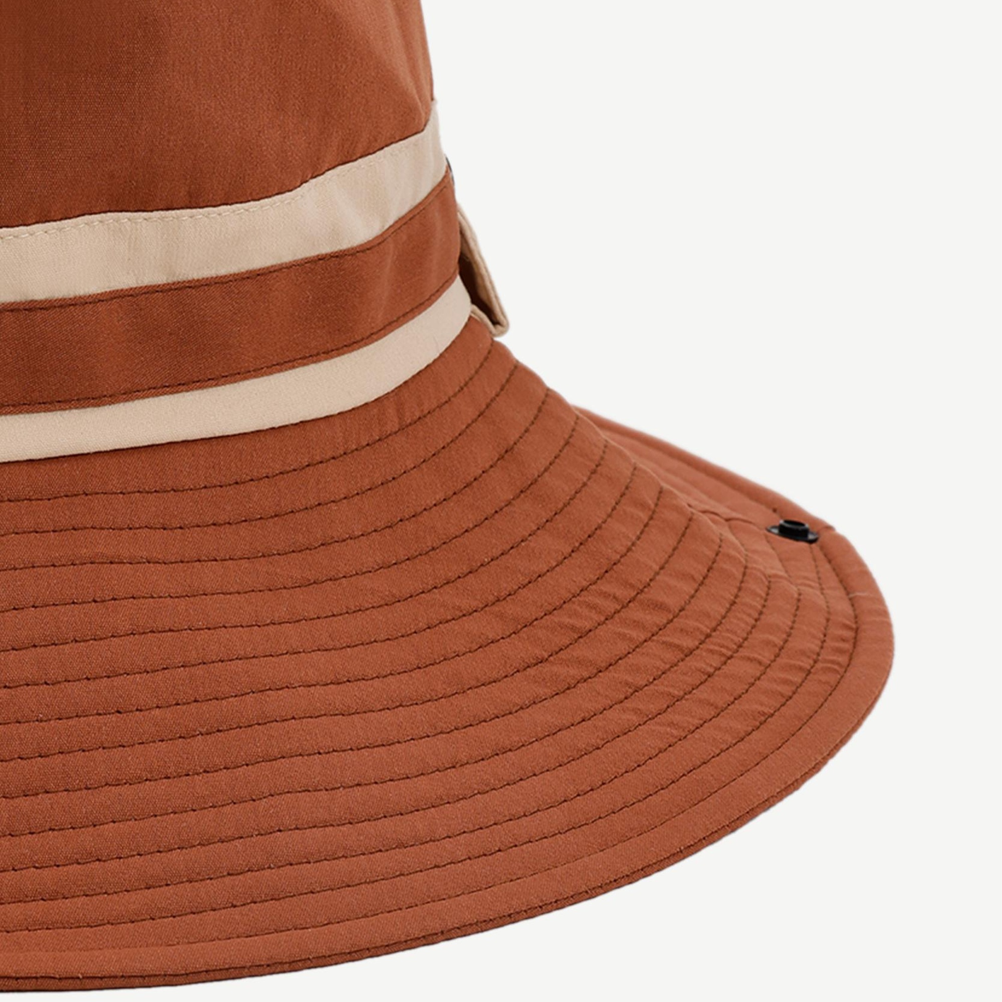 YARGICI Geniş Kenarlı Kumaş Şapka