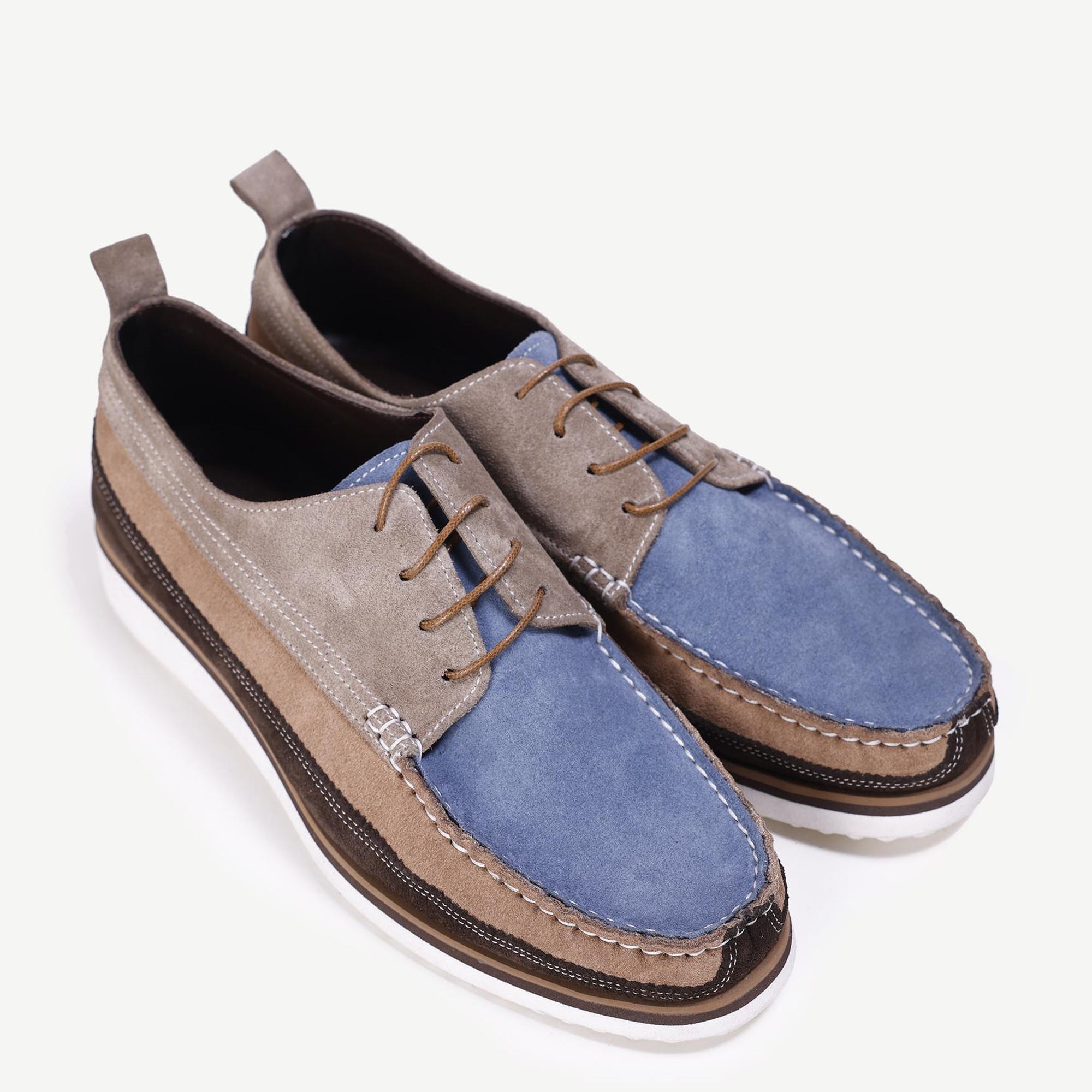 YARGICI Retro Görünümlü Süet Deri Ayakkabı