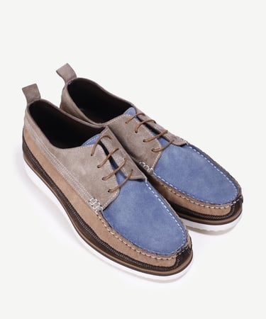  YARGICI Retro Görünümlü Süet Deri Ayakkabı