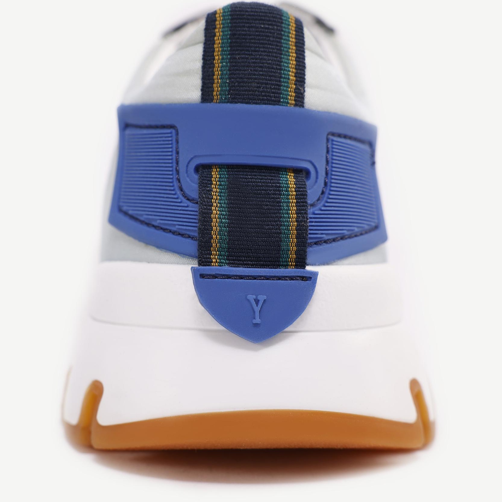 YARGICI Deri Kumaş Karışımı Kalın Taban Sneakers