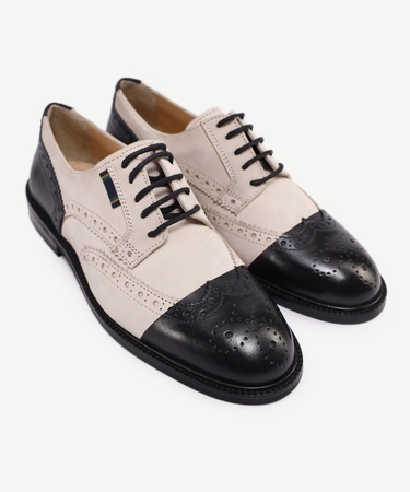  YARGICI Nubuk  Deri Oxford Ayakkabı