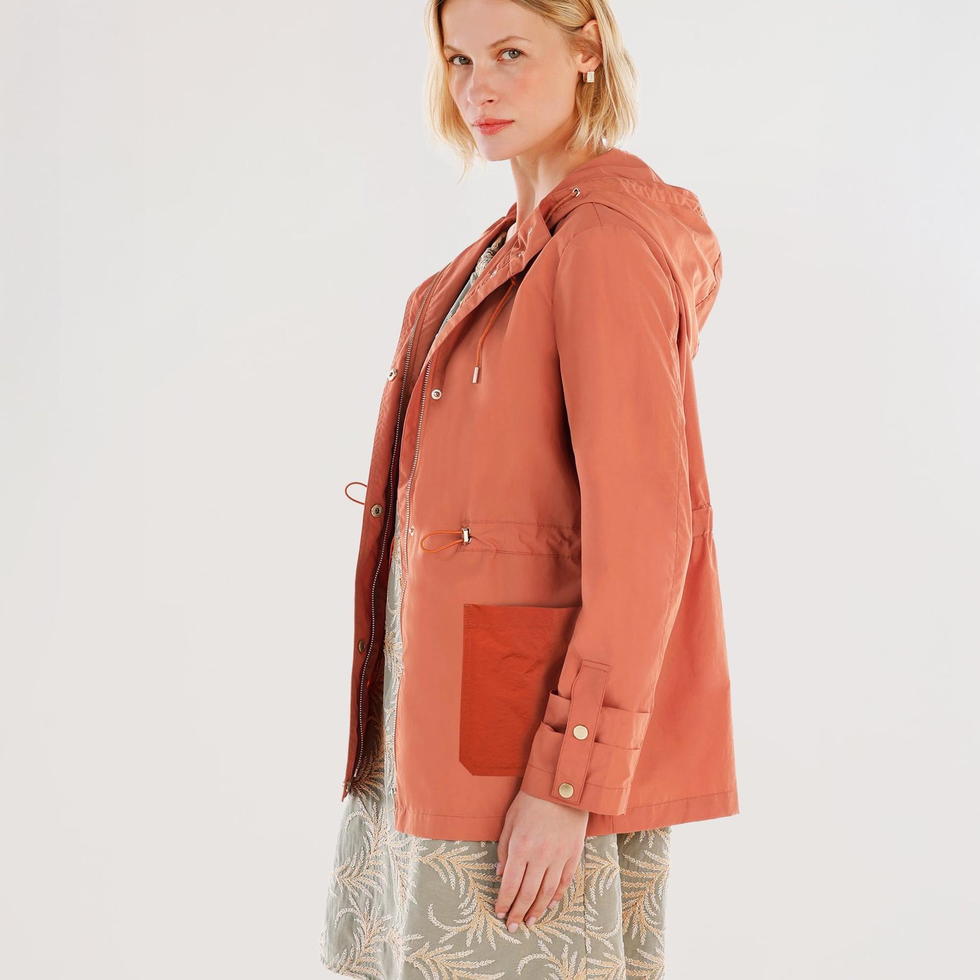 YARGICI Manşet Detaylı Yağmurluk