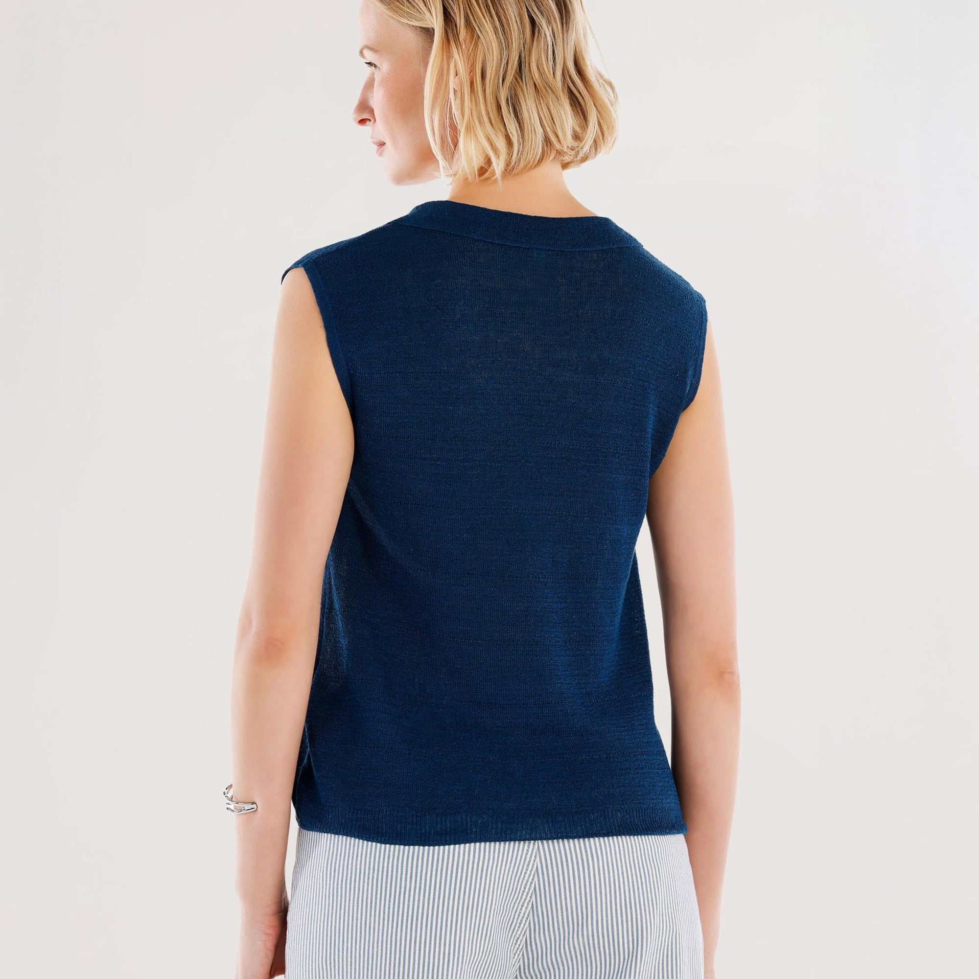 YARGICI Polo Yaka Kısa Kollu Kazak