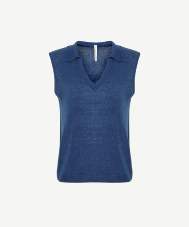  YARGICI Polo Yaka Kısa Kollu Kazak