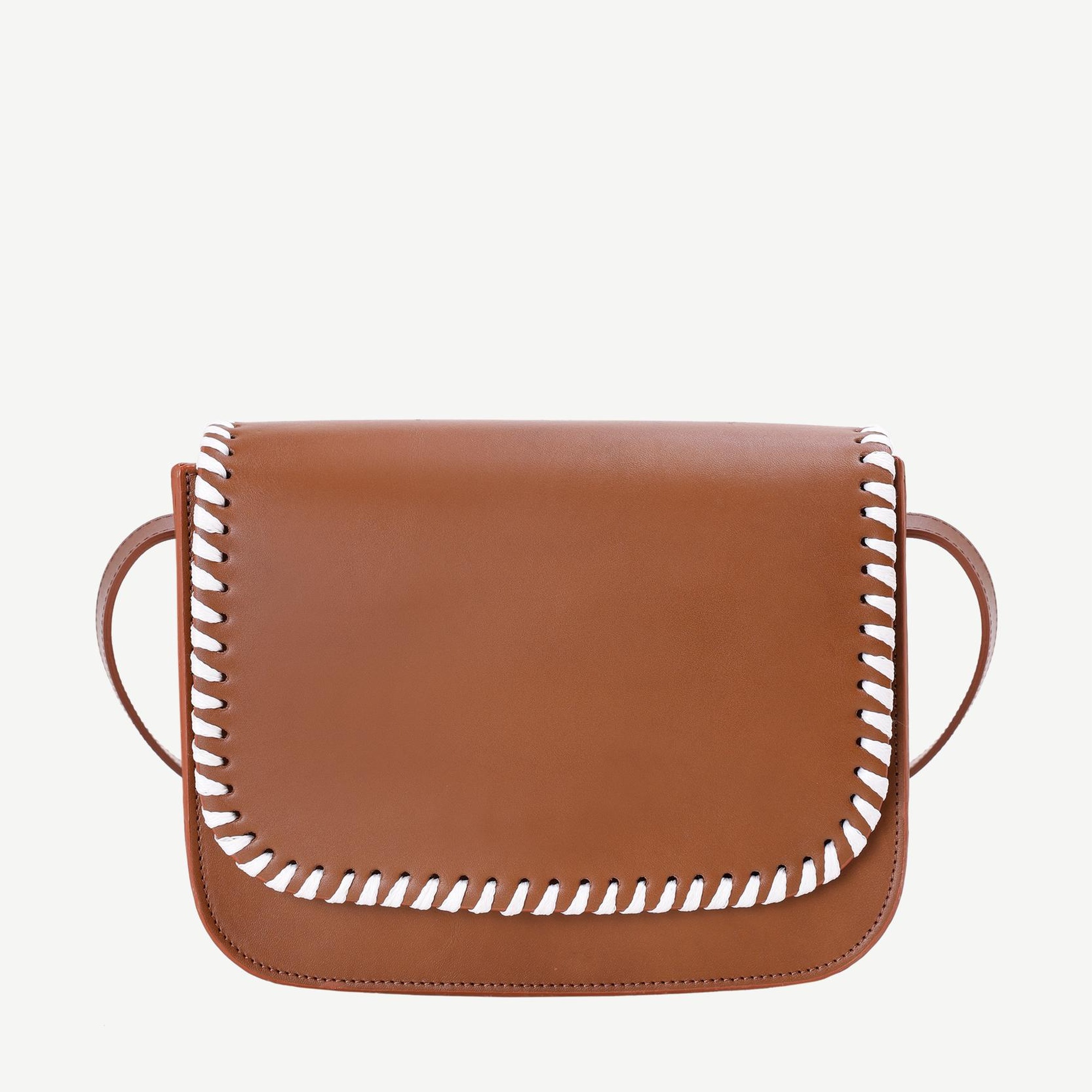 YARGICI Saraç Detaylı Deri Çapraz Çanta