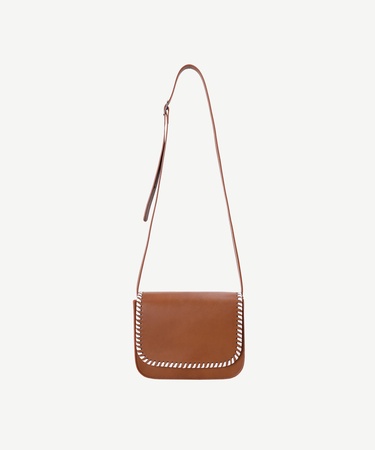  YARGICI Saraç Detaylı Deri Çapraz Çanta