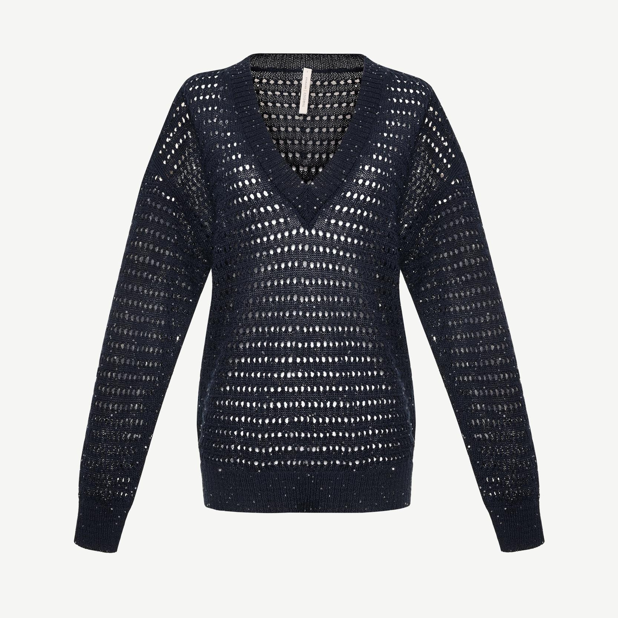 YARGICI V Yaka Rahat Kalıplı Kazak