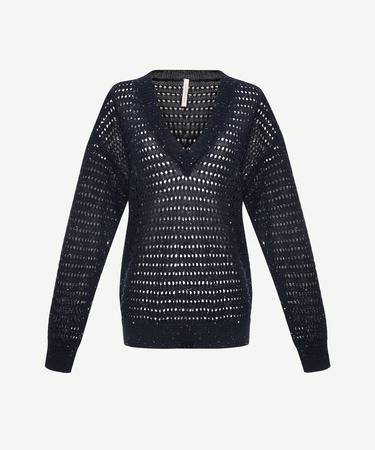  YARGICI V Yaka Rahat Kalıplı Kazak