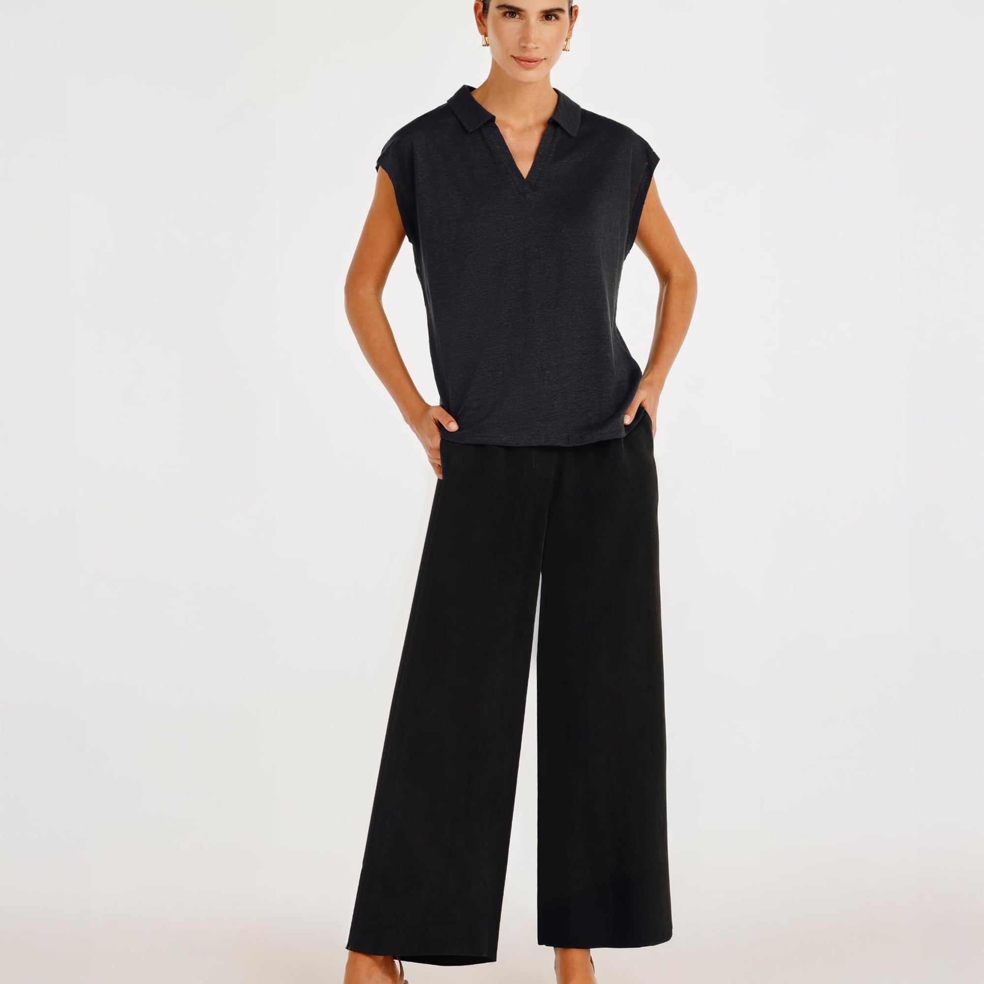 YARGICI Polo Yaka Rahat Kalıp T-shirt