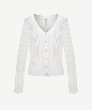  YARGICI V Yaka Uzun Kollu Hırka