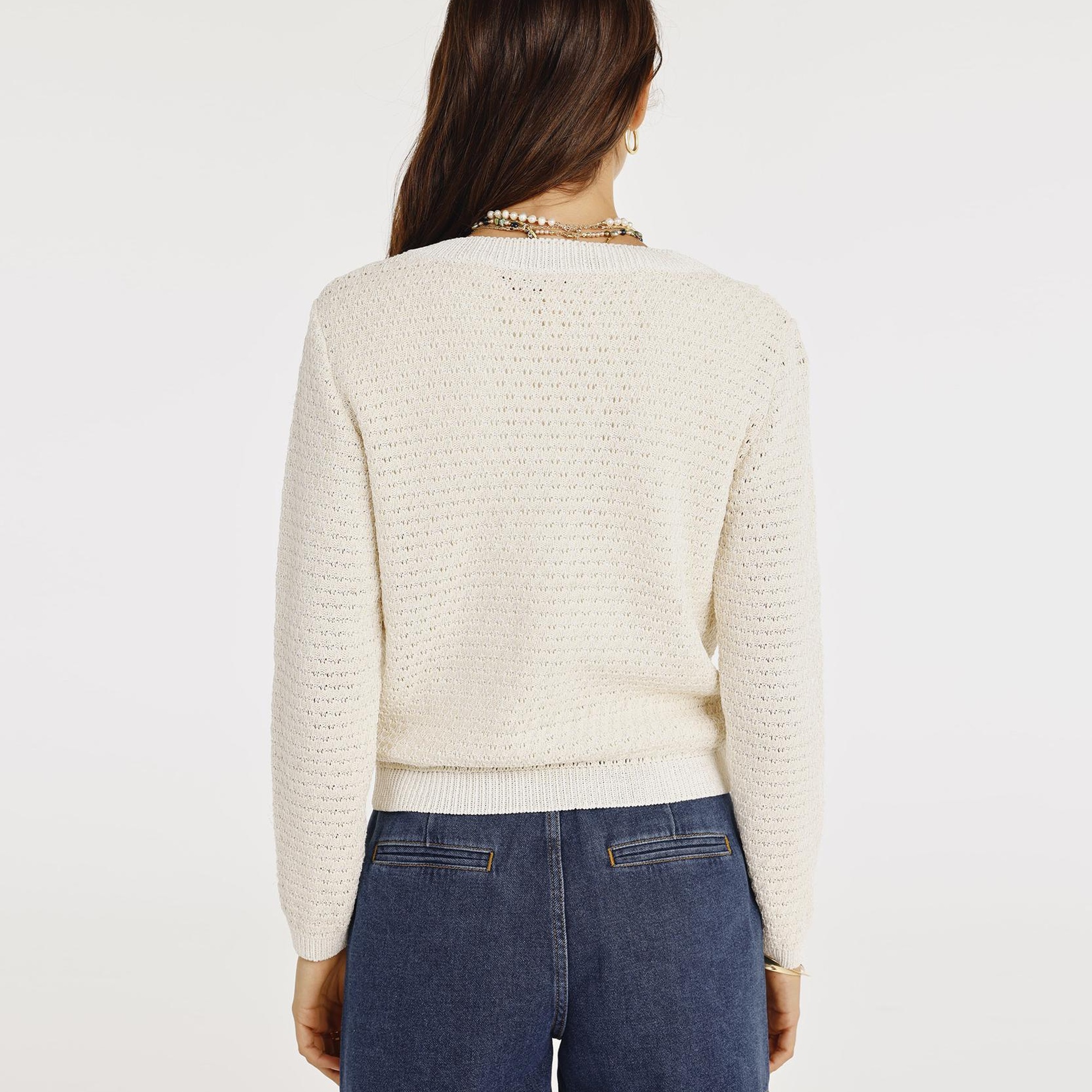 YARGICI Cep Detaylı Uzun Kollu Hırka