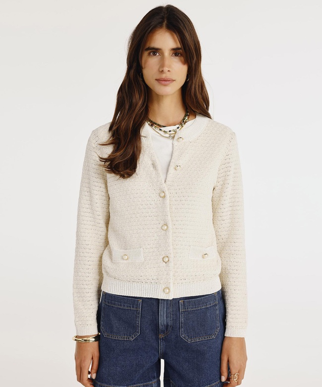  YARGICI Cep Detaylı Uzun Kollu Hırka