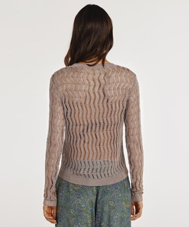  YARGICI Bisiklet Yaka Uzun Kollu Kazak