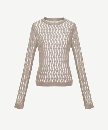  YARGICI Bisiklet Yaka Uzun Kollu Kazak