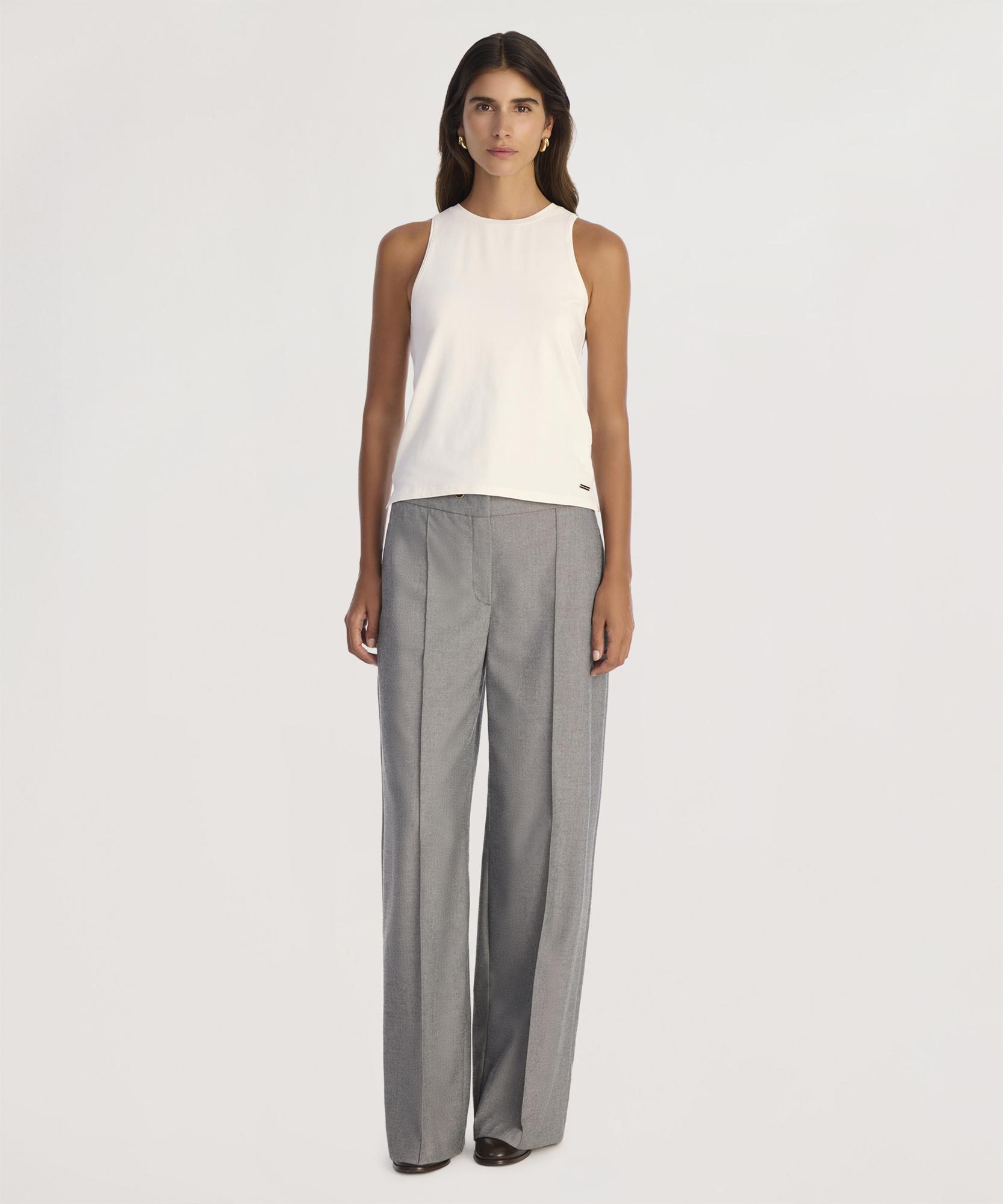  Kolsuz Halter Yaka Tshirt