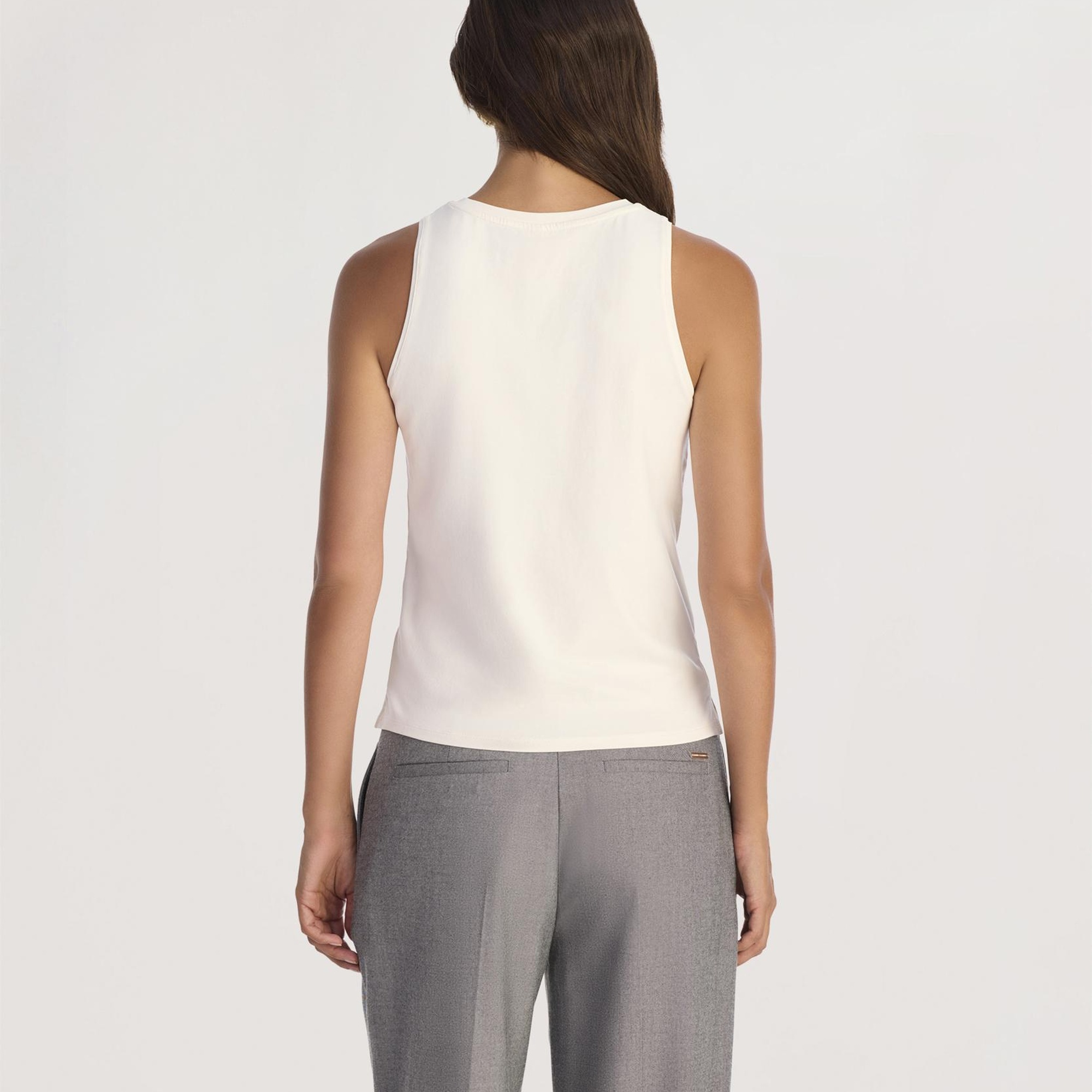 Kolsuz Halter Yaka Tshirt