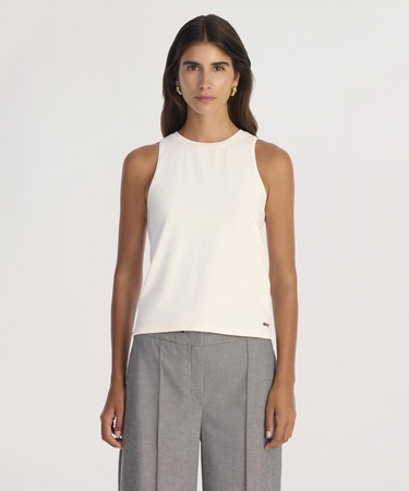  Kolsuz Halter Yaka Tshirt