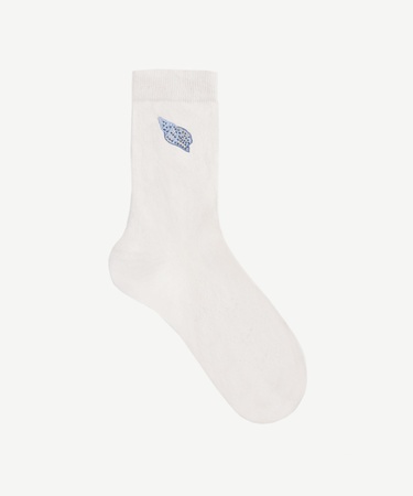  YARGICI Nakış Detaylı Uzun Çorap