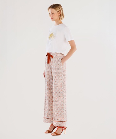  YARGICI Bağlama Detaylı Pantolon