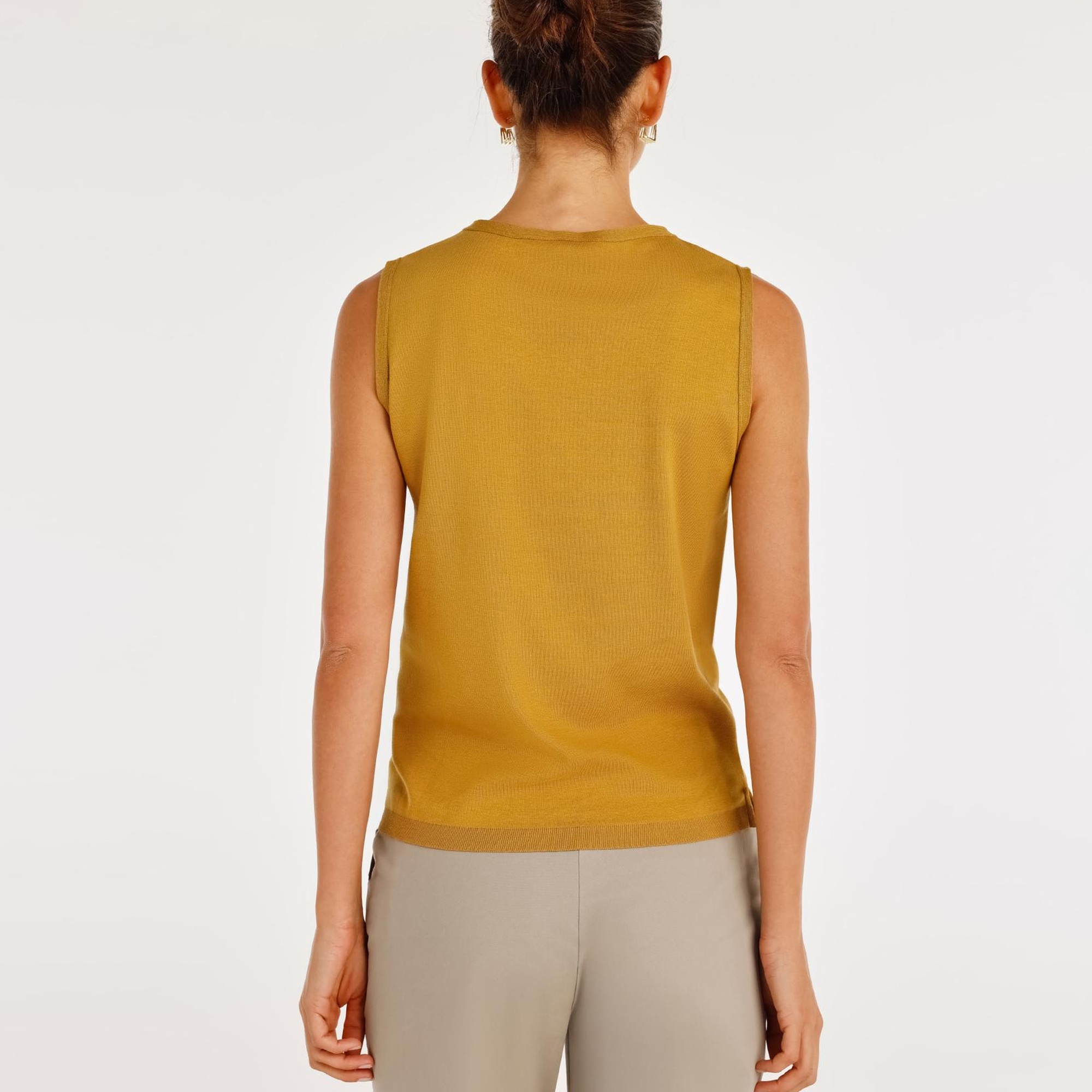 YARGICI Kolsuz Bisiklet Yaka Triko