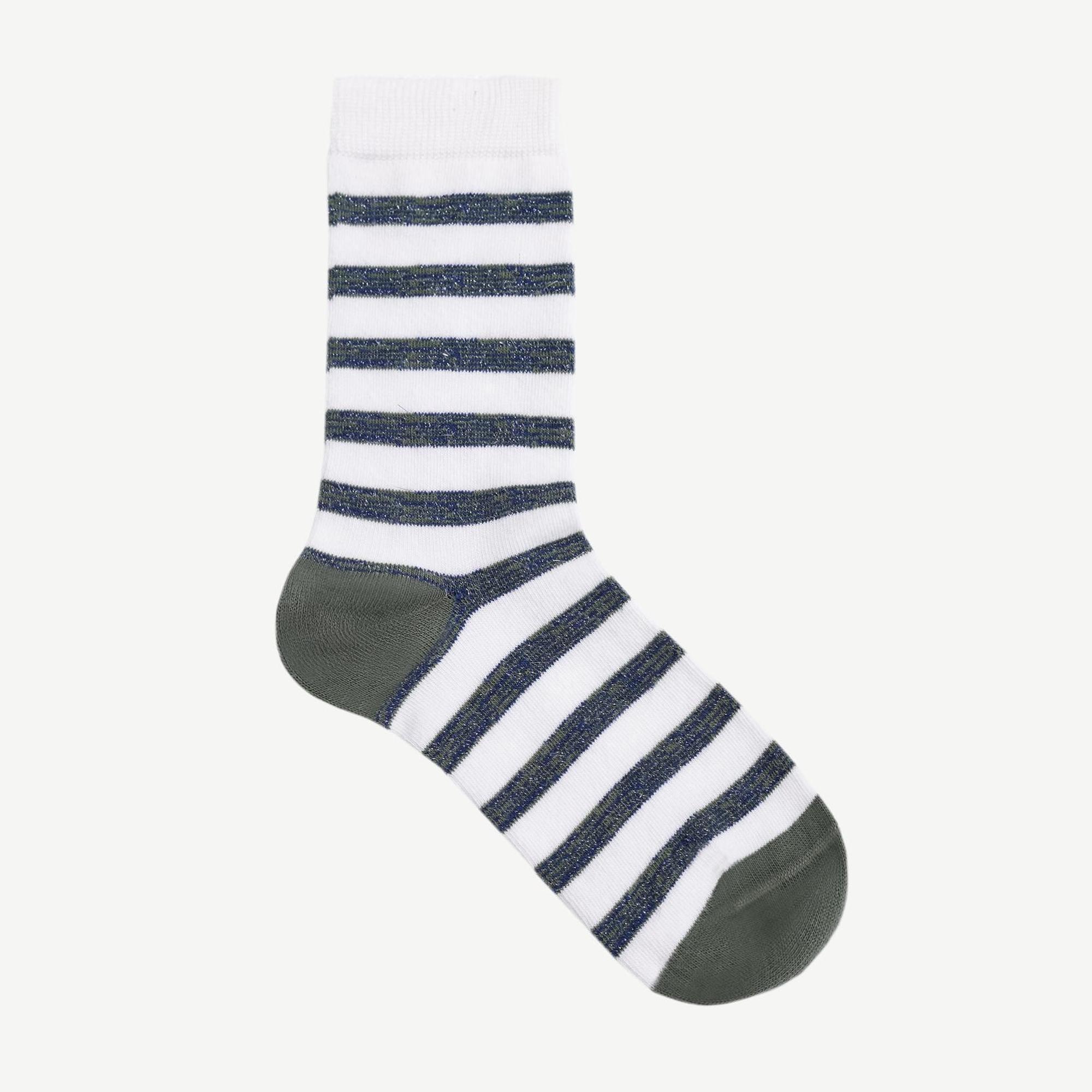 YARGICI Çizgi Desenli Uzun Çorap