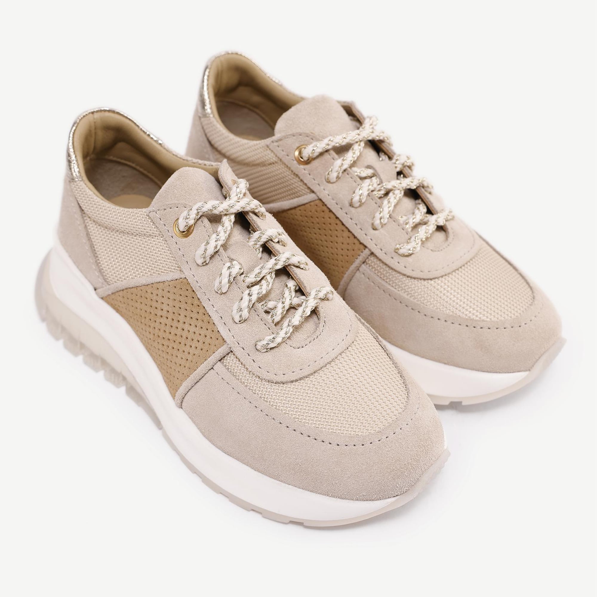 YARGICI File Detaylı Deri Sneakers