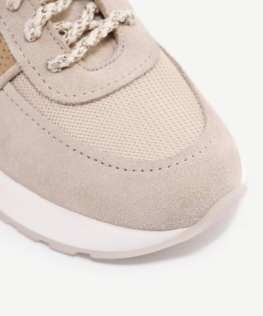  YARGICI File Detaylı Deri Sneakers