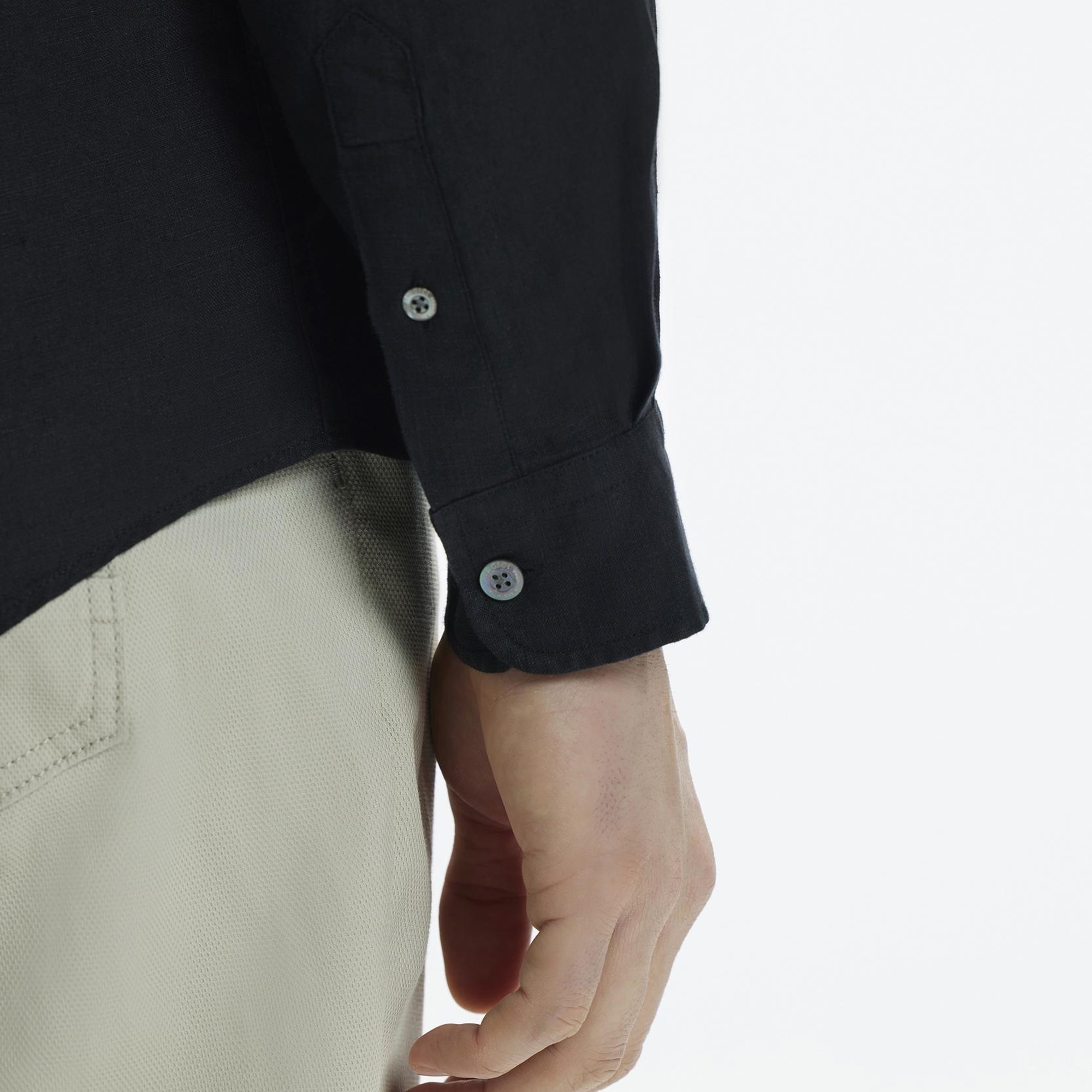 YARGICI Erkek Uzun Kollu Yaka Düğmeli Spor Gömlek