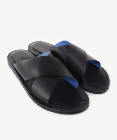  YARGICI Renkli Astarlı Deri Terlik