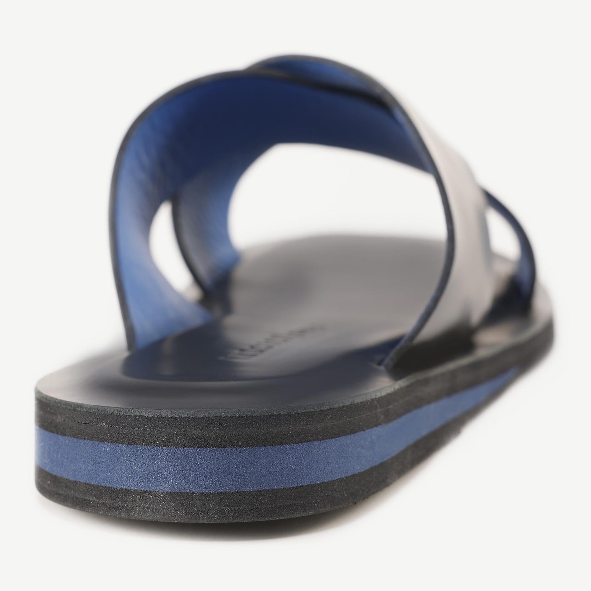 YARGICI Renkli Astarlı Deri Terlik