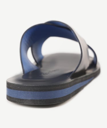  YARGICI Renkli Astarlı Deri Terlik