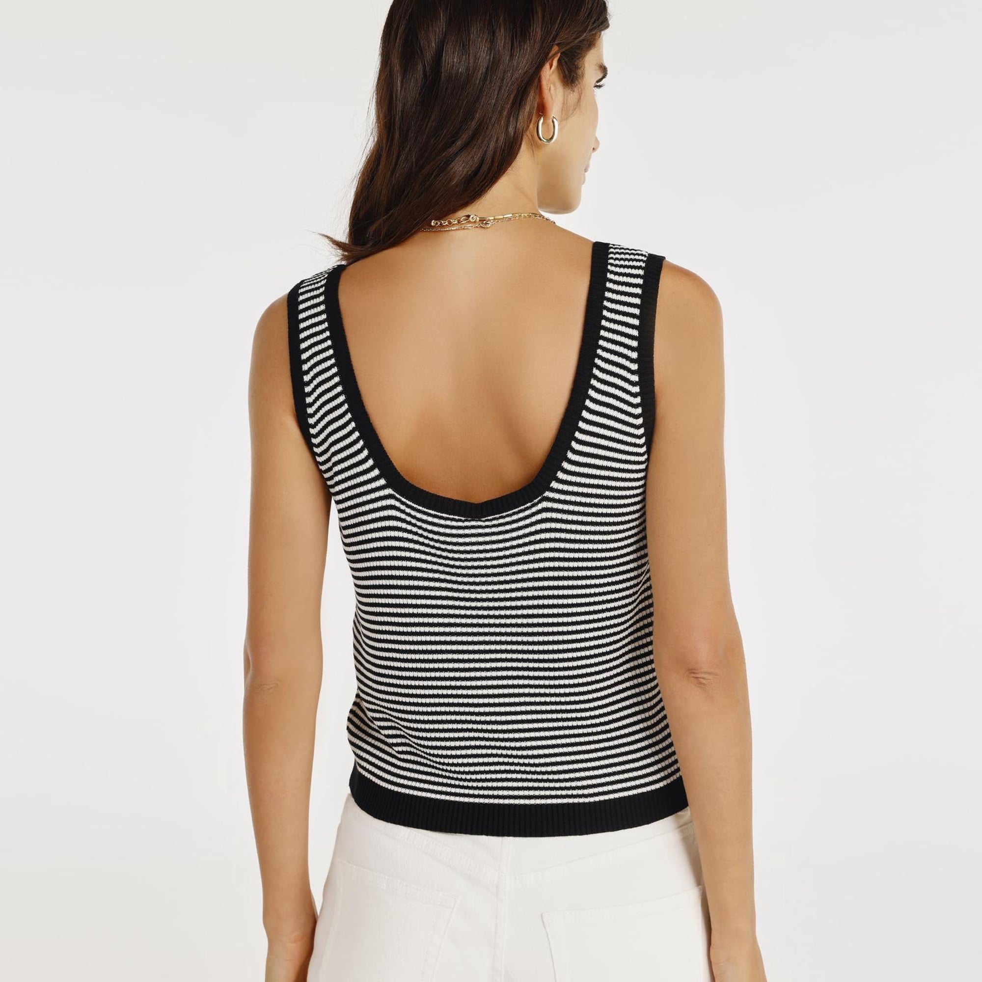 YARGICI Askılı Cropped Boy Triko Bluz